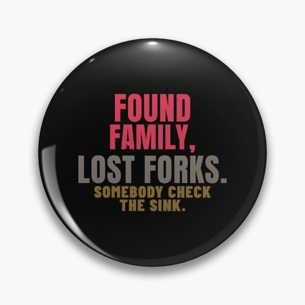 Item preview, Found Family Lost Forks Friendsgiving Humor designed and sold by T-J-WHATEVER.