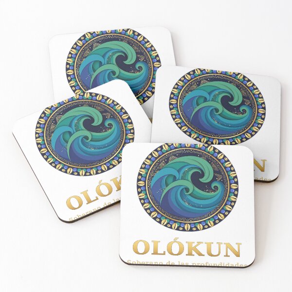 Item preview, Olókun — Sovereign of the Deep Ocean, Orisha of the Depths | Yoruba Ìṣẹ̀ṣe designed and sold by TradicionYoruba.