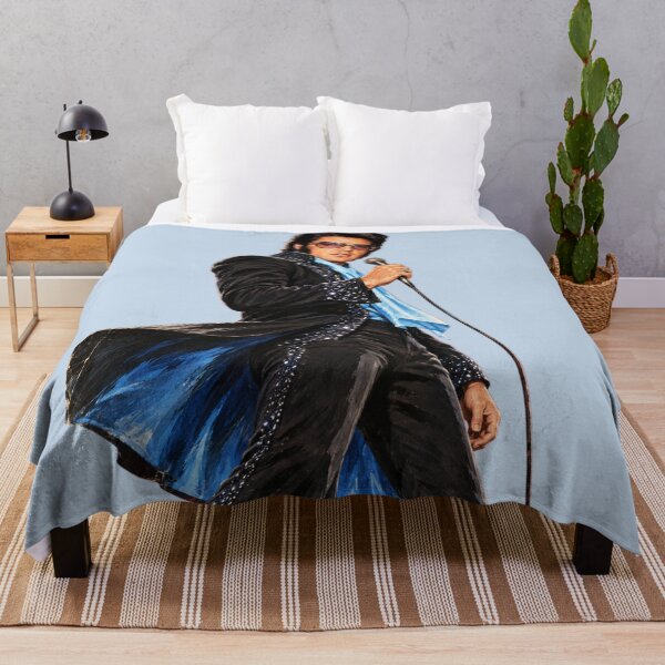 Item preview, Elvis Presley The King on Stage Dynamic Silhouette designed and sold by ElvisVintagePosters.