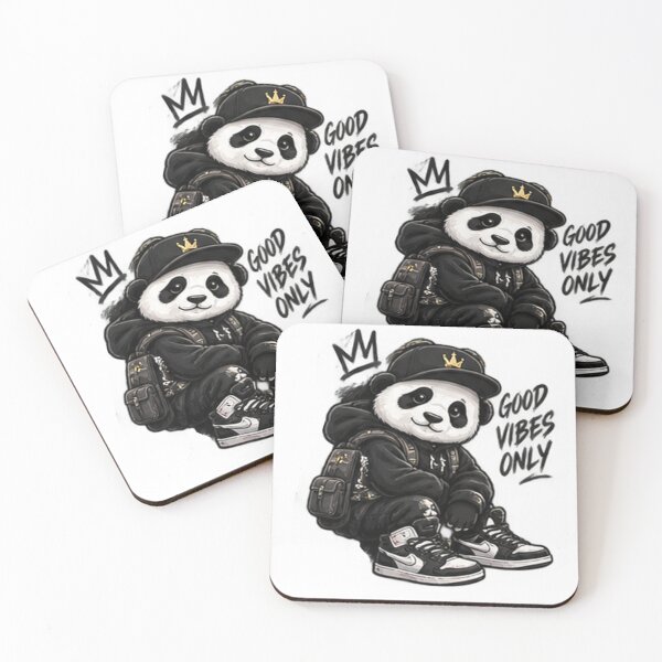 Item preview, Panda Good Vibes Only designed and sold by Heinzhub.