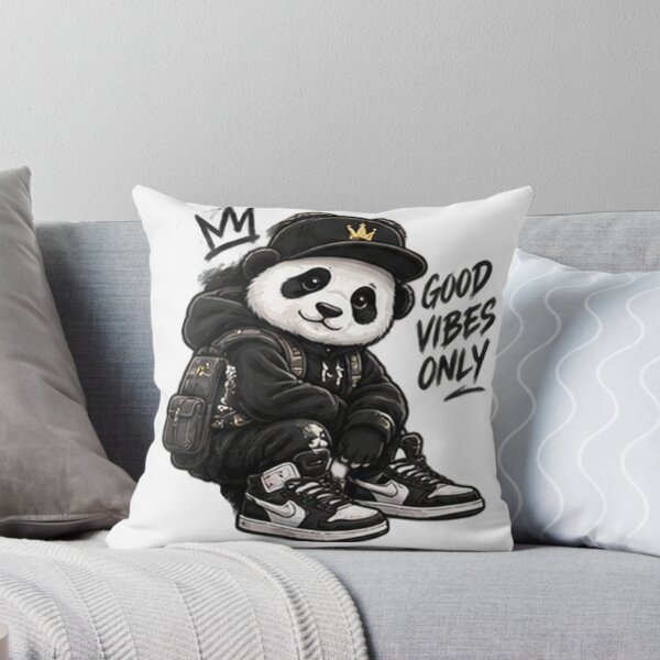 Item preview, Panda Good Vibes Only designed and sold by Heinzhub.