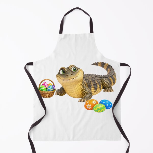 Item preview, Playful Spectacled Caiman Easter designed and sold by Sillytoe.
