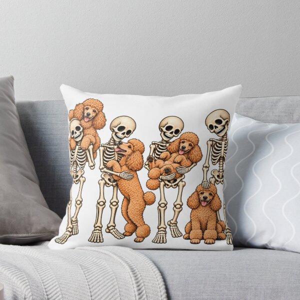 Item preview, Halloween Standard Poodle , Funny Poodle Tee, Skeleton Dog T-Shirt, Spooky Season Gift designed and sold by greatmar1.