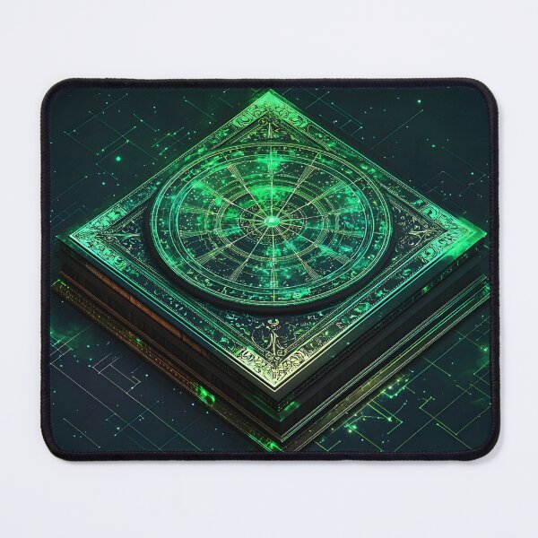 Item preview, Birth Chart Wheel, 3d Render, Electric Green designed and sold by Checho30.
