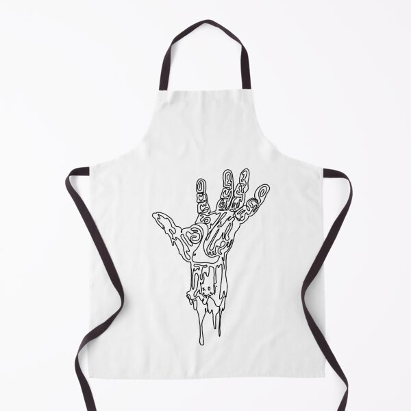 Item preview, Melting Trippy Hand Line Art designed and sold by xo-smile.