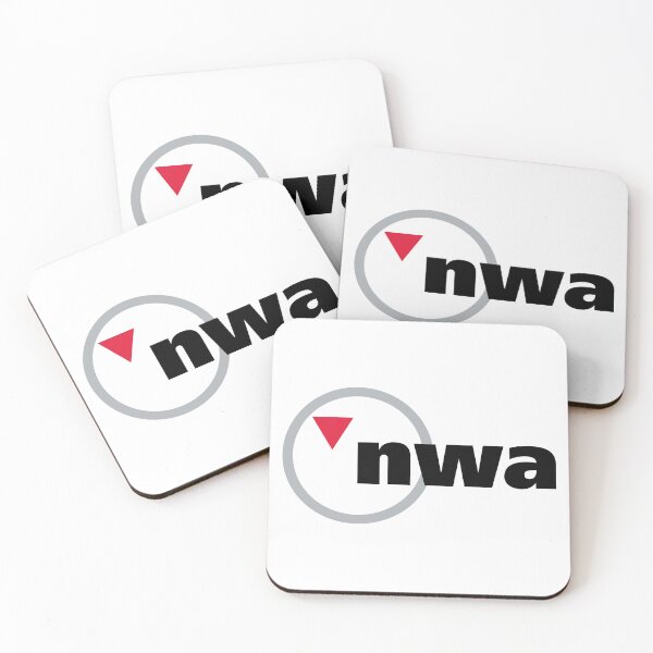 Item preview, Northwest Airlines NWA Logo - Red Triangle and Gray Circle American Legacy Carrier Brand designed and sold by Pratiinfluencer.