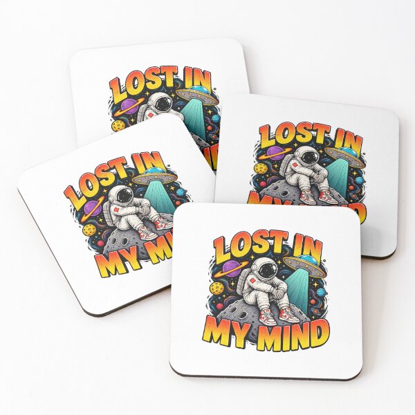 Item preview, Lost In My Mind Astronaut Space Art designed and sold by KINOOOMA.