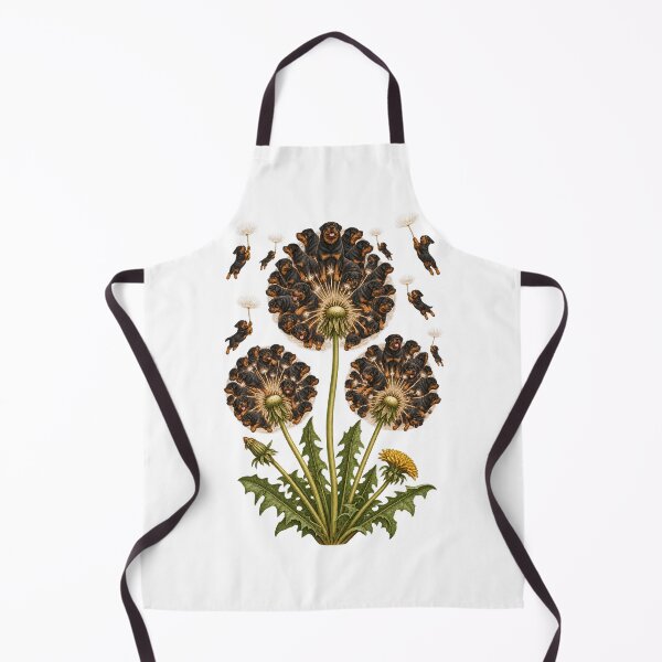 Item preview, Rottweiler Flower Dandelion, Cute Summer puppies Top, Funny dogs Lover Creative Gift designed and sold by greatmar1.