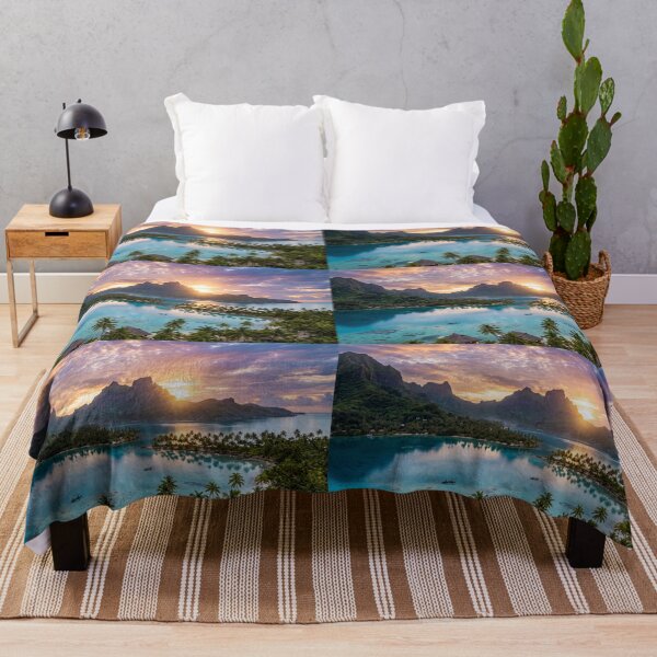 Item preview, Sunset Lagoon Paradise designed and sold by amusefullife.