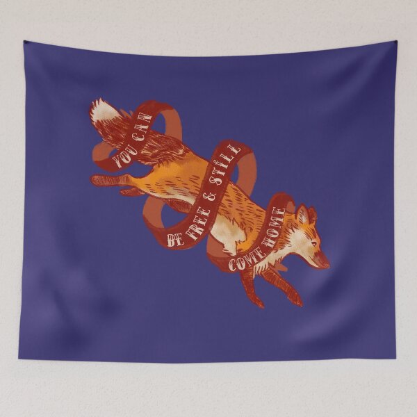 Item preview, you can be free and still come home (fox) designed and sold by remerasnerdas.