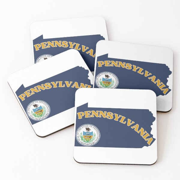 Item preview, Pennsylvania Map | Pennsylvania State Outline | USA Map Art designed and sold by 22k Lab Studio.