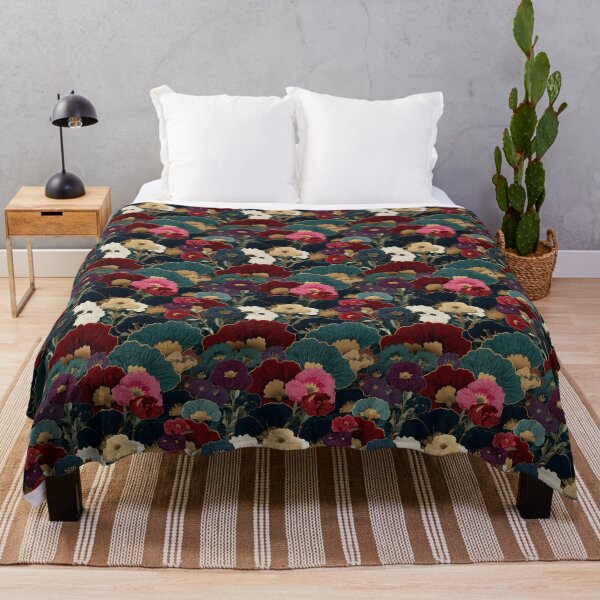 Item preview, Vintage japanese majestic floral pattern designed and sold by filigreedigital.