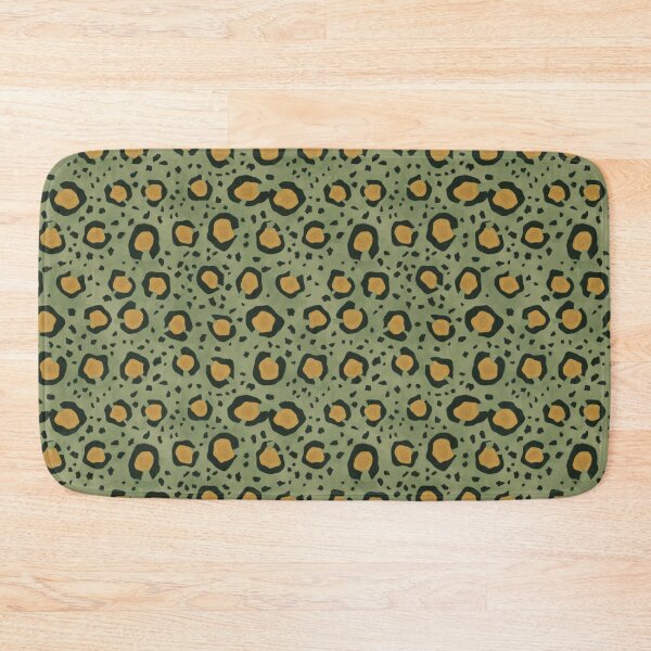 Item preview, Sage Green Leopard Print Pattern - Modern Boho Animal Aesthetic designed and sold by NomadChicStudio.
