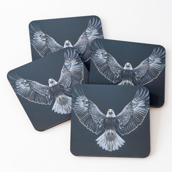 Item preview, Geometric Eagle Wings, 3d Render, Cool Midnight designed and sold by Checho30.