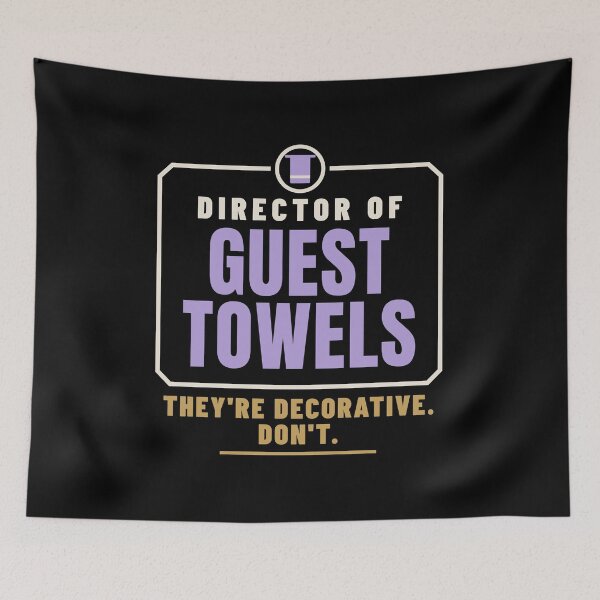 Item preview, Director of Guest Towels Host Family Role designed and sold by T-J-WHATEVER.
