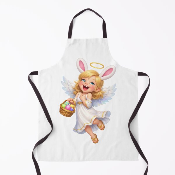 Artikelvorschau, Fröhliches Engelmädchen zu Ostern entworfen und verkauft von Sillytoe.