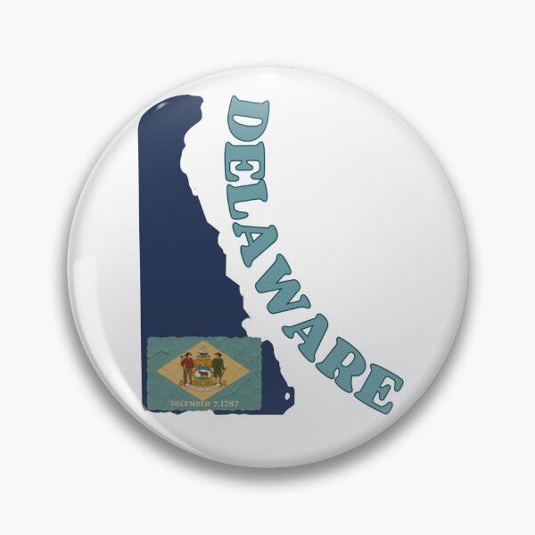 Item preview, Delaware Map | Delaware State Outline | USA Map Art designed and sold by 22k Lab Studio.