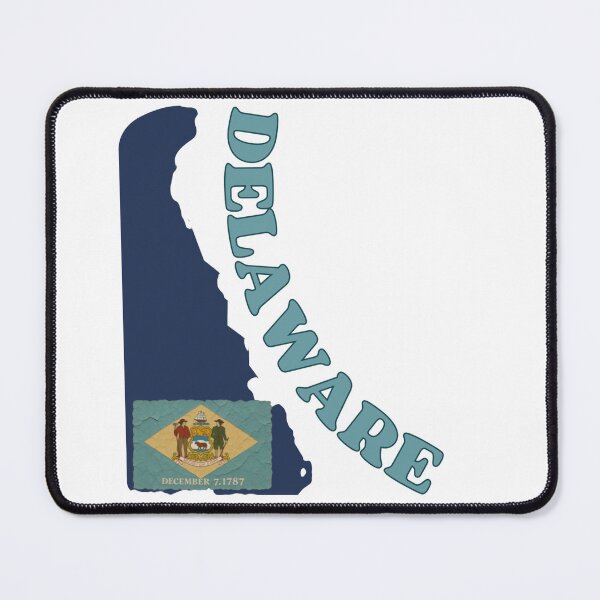 Item preview, Delaware Map | Delaware State Outline | USA Map Art designed and sold by 22k Lab Studio.