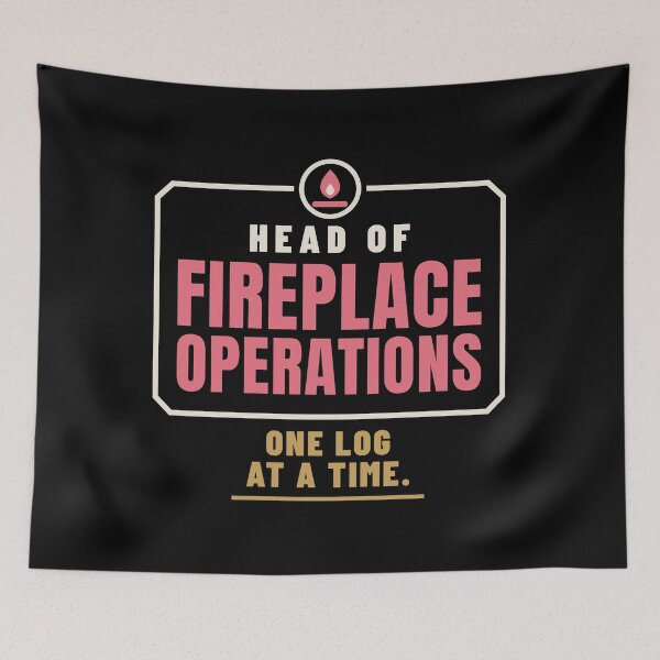 Item preview, Head of Fireplace Operations Cozy Family Role designed and sold by T-J-WHATEVER.