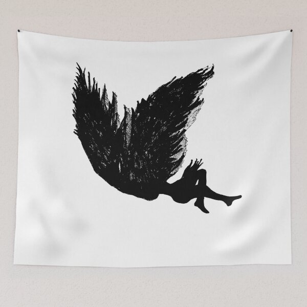 Item preview, Fallen Angel Wings - Dark Gothic designed and sold by BarnBurns.