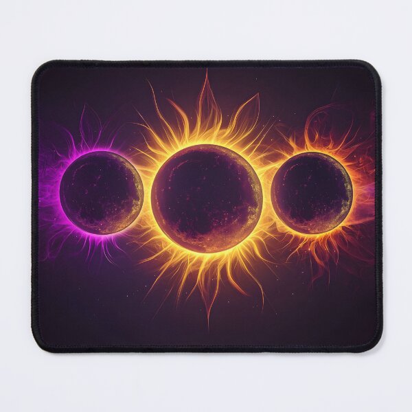 Item preview, Sun Moon Rising Trio, 3d Render, Deep designed and sold by Checho30.
