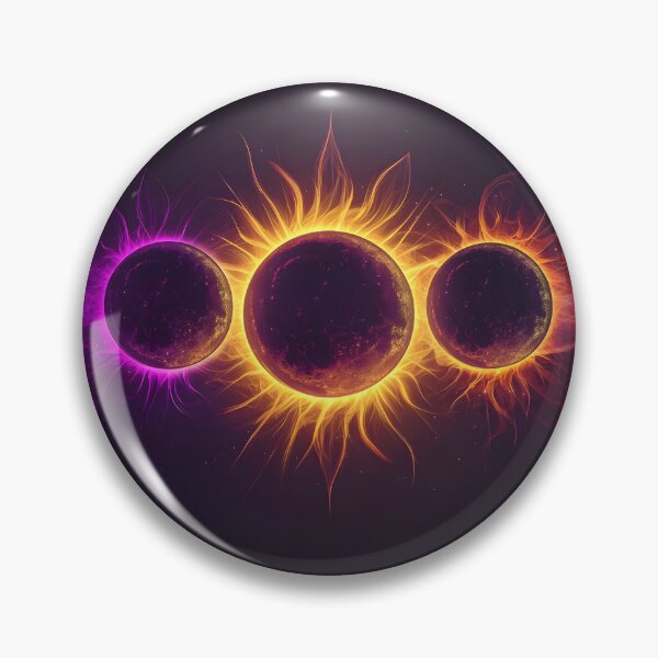 Item preview, Sun Moon Rising Trio, 3d Render, Deep designed and sold by Checho30.