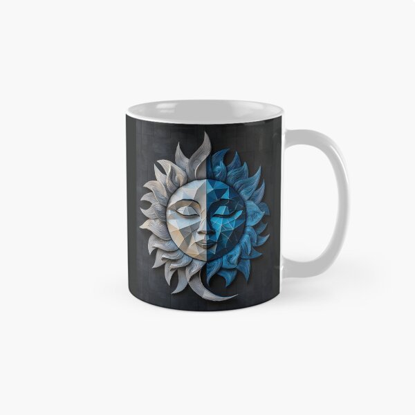 Item preview, Celestial Sun Face, 3d Render, Cool Sapphire designed and sold by Checho30.