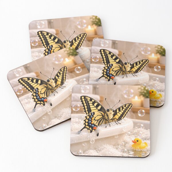 Item preview, Graceful Swallowtail Butterfly Bubble Bath designed and sold by Sillytoe.