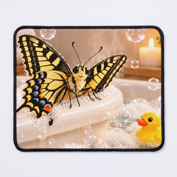 Item preview, Graceful Swallowtail Butterfly Bubble Bath designed and sold by Sillytoe.