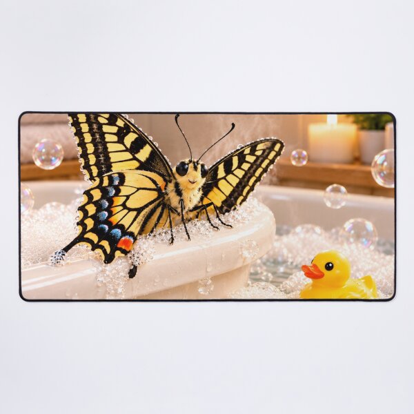 Item preview, Graceful Swallowtail Butterfly Bubble Bath designed and sold by Sillytoe.