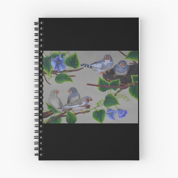 Item preview, Zebra Finches in the Branches designed and sold by Jerica Knabe.