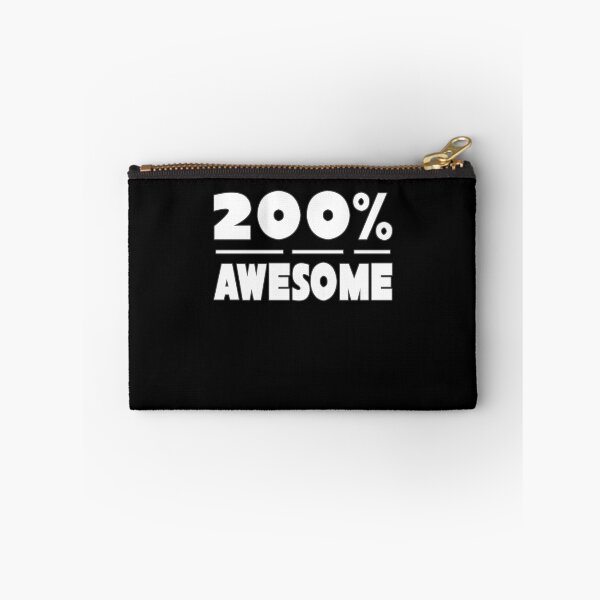 Item preview, 200% Awesome Funny Math Challenged Nerdy Ironic designed and sold by KNUXX Shop.