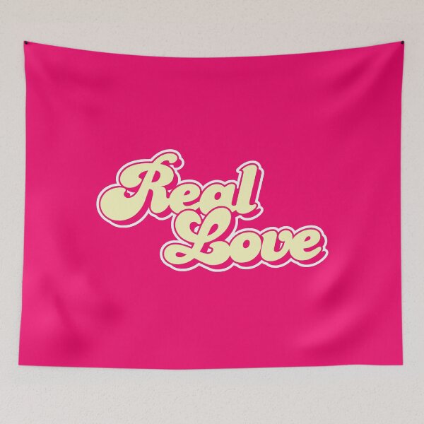 Item preview, Real Love Colorful Typography designed and sold by pulse_retail.
