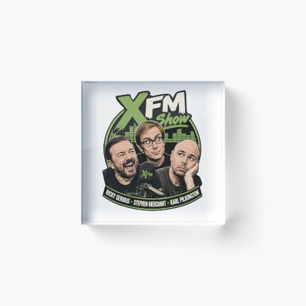 Item preview, XFM - Ricky Gervais Show: Main Logo (Version 2) designed and sold by LoveSomethingDifferent.