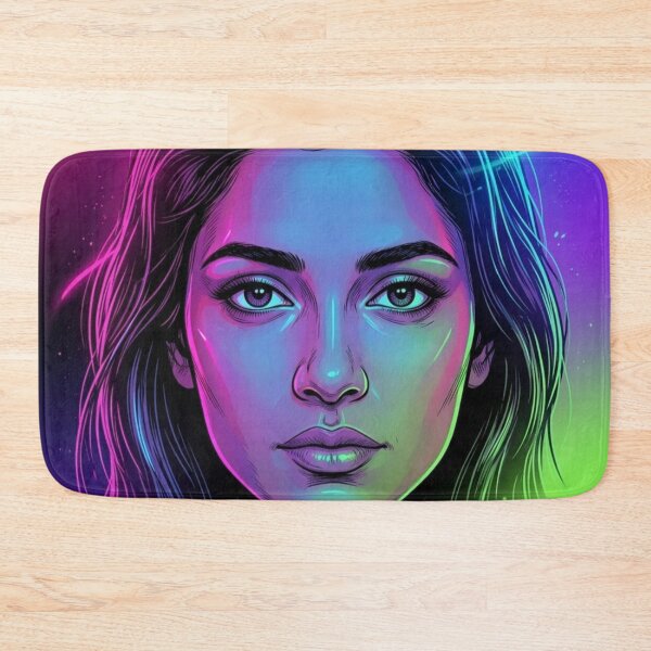 Item preview, Face Rainbow Actress Thai GL LGBTQ+ Cartoon Decor Comic Wall Art Print Poster Shirt Clock Blanket KDrama designed and sold by Mind Space.