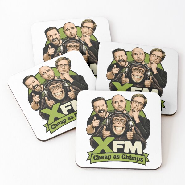 Item preview, XFM - Ricky Gervais Show: Cheap As Chimps designed and sold by LoveSomethingDifferent.