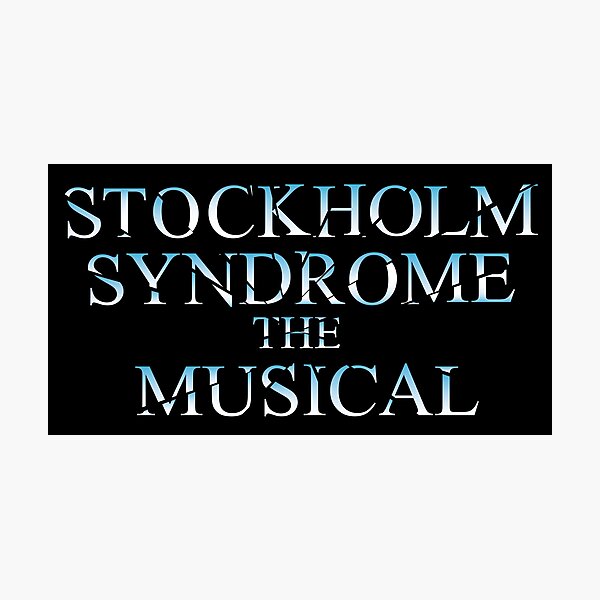 Artikelvorschau, Stockholm-Syndrom Das Musical entworfen und verkauft von KatieBuggDesign.