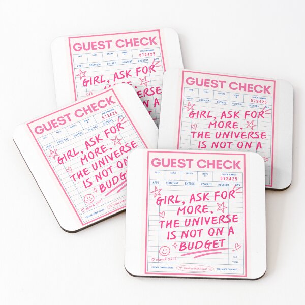Item preview, Girl, Ask For More, The Universe Isn't On A Budget designed and sold by 2CRE8IVE4925.