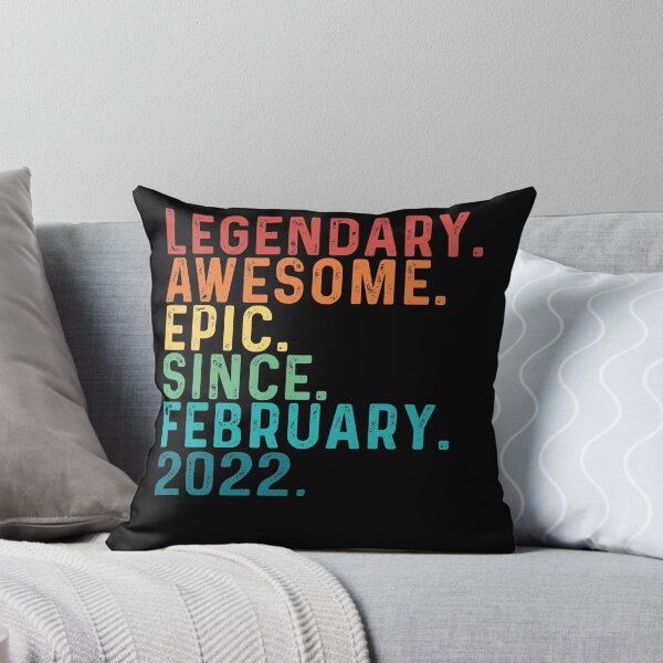 Item preview, Legendary Awesome Epic Since February 2022 Vintage Birthday designed and sold by UtakaDesign.
