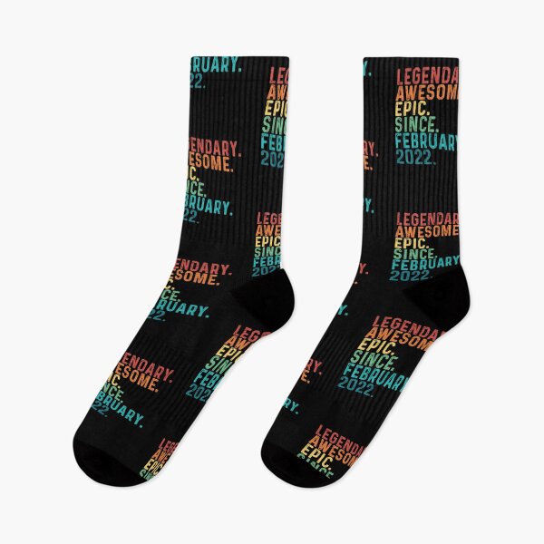 Item preview, Legendary Awesome Epic Since February 2022 Vintage Birthday designed and sold by UtakaDesign.