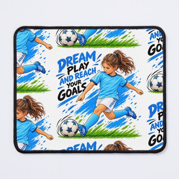 Item preview, Girl footballer designed and sold by Argi- Luz.