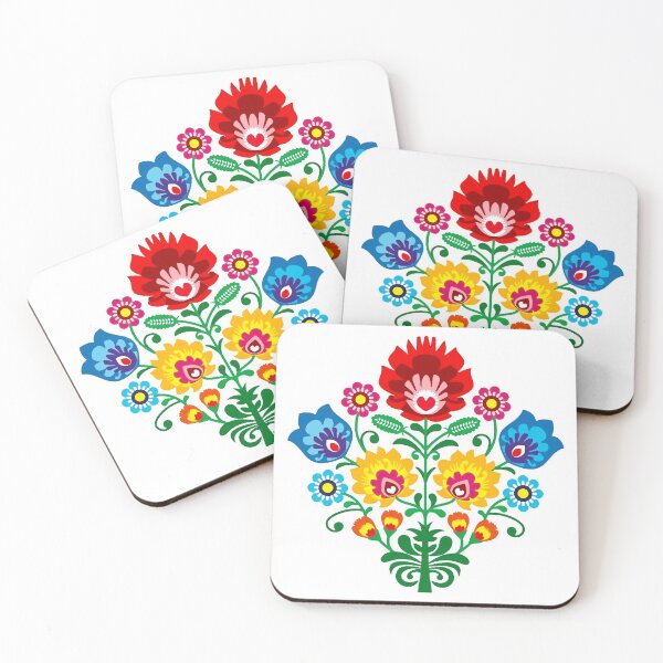 Item preview, Folk Flowers designed and sold by ViaARTfactory.