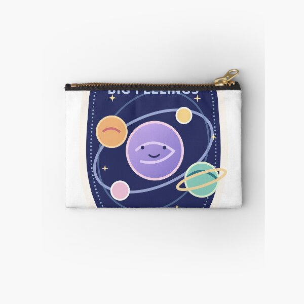 Item preview, Tiny Galaxy Big Feelings Cute Smiling Planets Vinyl Sticker designed and sold by Gifts0.
