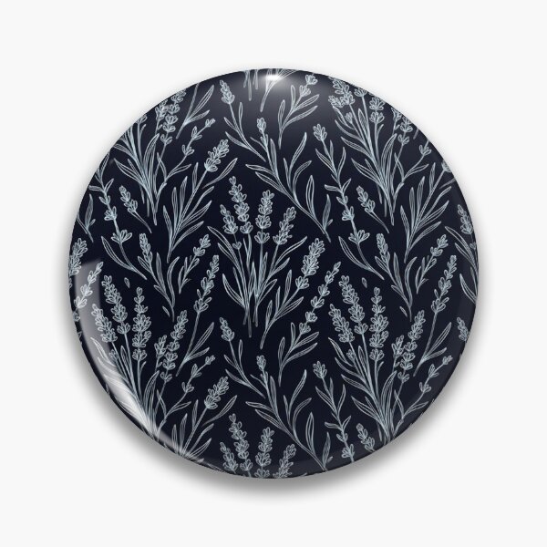 Item preview, Elegant White Lavender Floral Line Pattern    designed and sold by Owcomm.