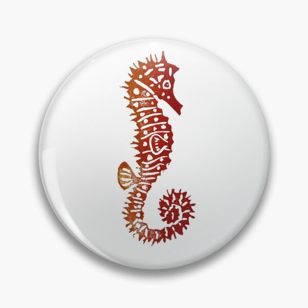 Item preview, Seahorse designed and sold by Bookworm Illustration.