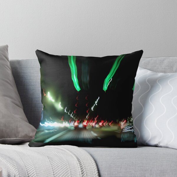 Item preview, Abstract Night City Light Trails Traffic designed and sold by Marino4ka.