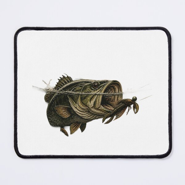 Item preview, Vintage Spring Creek Brawler Bass Strike Graphic designed and sold by NobleCast .