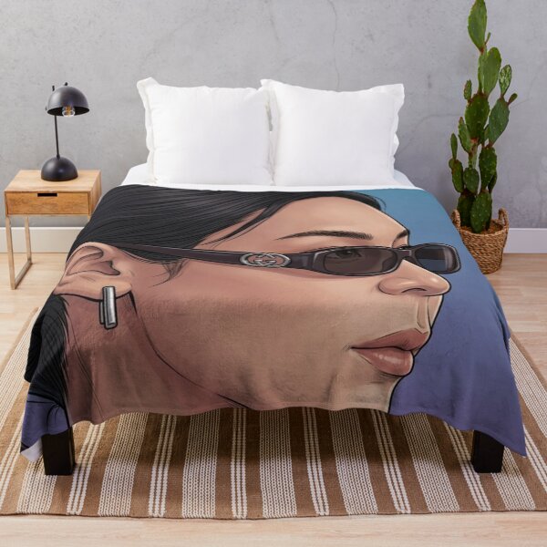 Item preview, Too Cool Bint Bulan Actress Thai GL LGBTQ+ Cartoon Decor Comic Wall Art Print Poster Shirt Clock Blanket KDrama designed and sold by Mind Space.