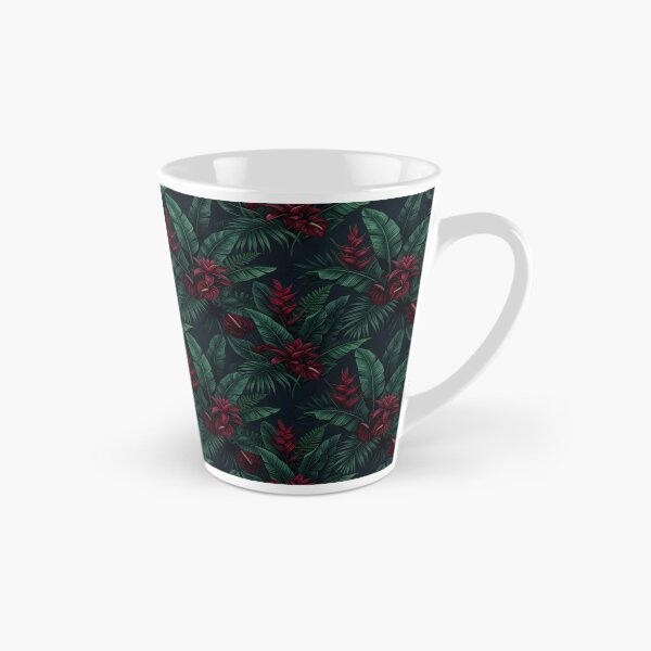 Item preview, Moody Dark Tropical Botanical Leaf Pattern designed and sold by Owcomm.