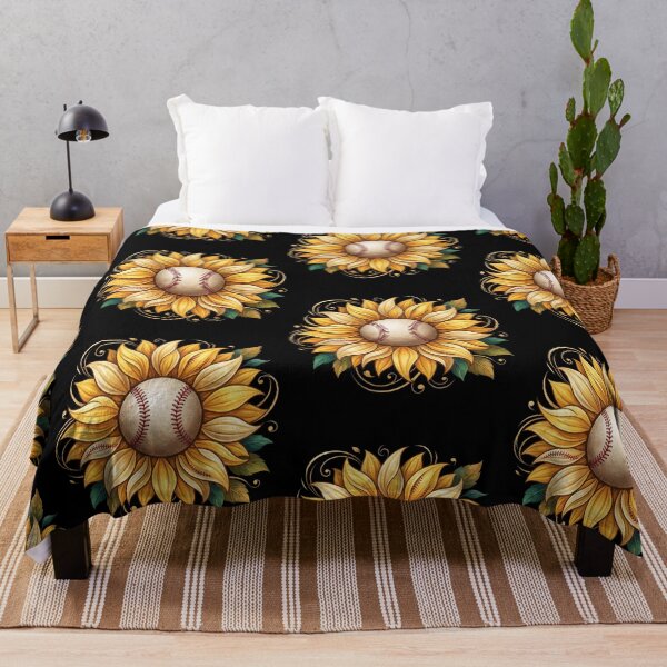 Item preview, Sunflower Baseball Mom Floral Player Fan Girls Women Cute Baseball Season Sunflower Art Game Day Gift Idea designed and sold by 519xdesign.